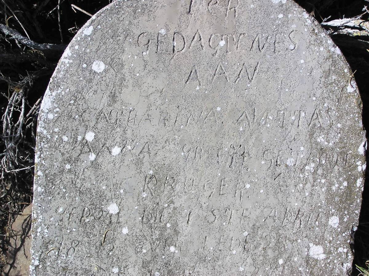 KRUGER Catharina Aletta Anna 18??-