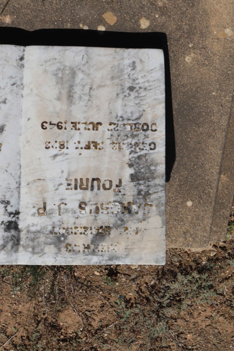 FOURIE Jakobus J.P. 1873-1949