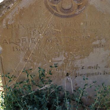 Western Cape, OUDTSHOORN district, De Rust, De Oude Muragie 56_2, Single grave