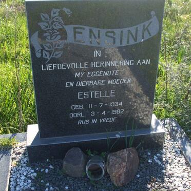 ENSINK Estelle 1934-1982