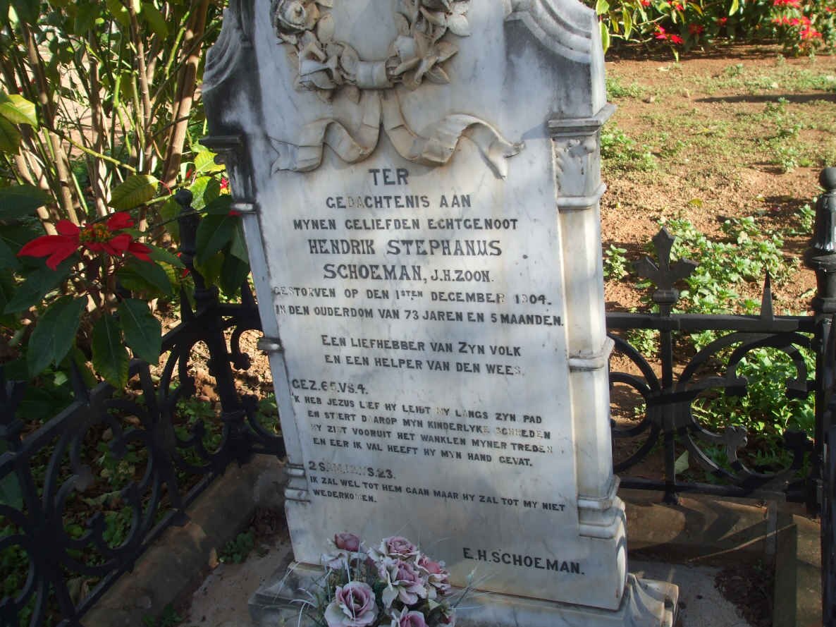 SCHOEMAN Hendrik Stefanus -1904