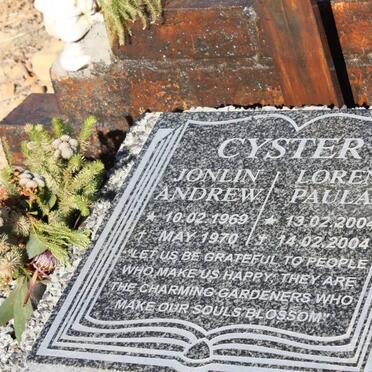 CYSTER Jonlin Andrew 1969-1970 :: CYSTER Loren Paula 2004-2004