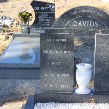 DAVIDS Eric 1935-2000