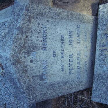 JAMES Peter John Richard 18?-1960