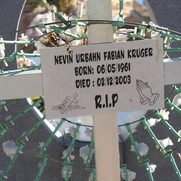 KRUGER Nevin Urbahn Fabian 1961-2003