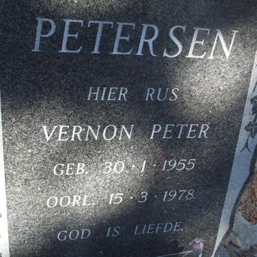 PETERSEN Vernon Peter 1955-1978