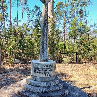 Western Cape, PAARL district, Franschhoek Valley, WWI memorial