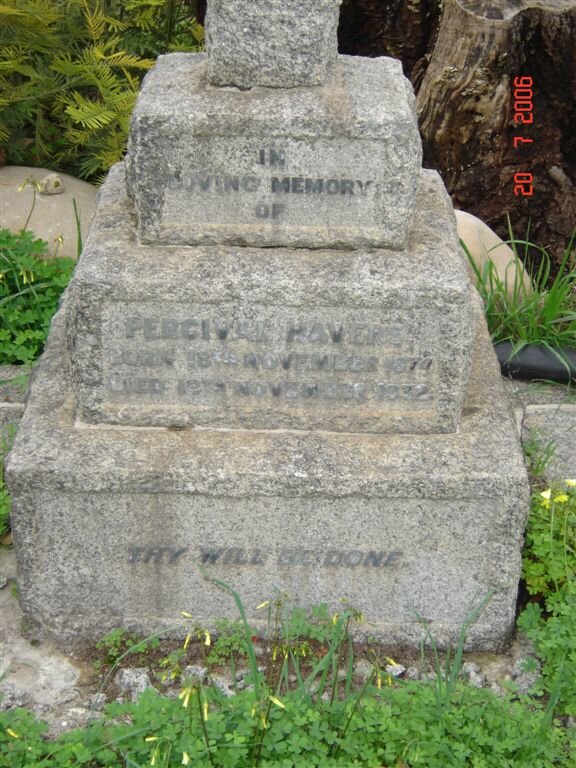 HAVERS Percival 1879-1932