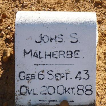 MALHERBE Johs. S. 1843-1888