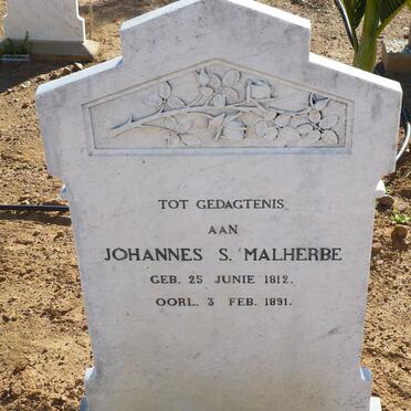MALHERBE Johannes S. 1812-1891