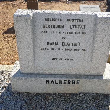 MALHERBE Gertruida -1949 :: MALHERBE Maria -1947