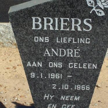 BRIERS André 1961-1966
