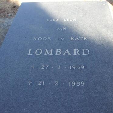 LOMBARD Baba 1959-1959