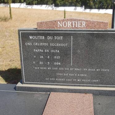 TOIT Wouter, du 1935-1994