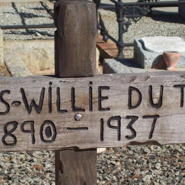 TOIT Willie, du 1890-1937