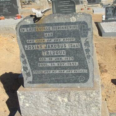 TREDOUX Josias Jacobus 1923-1943