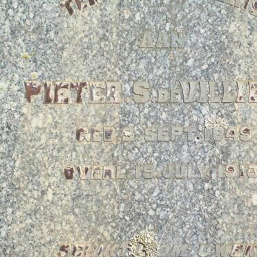 VILLIERS Pieter S., de 1849-1913