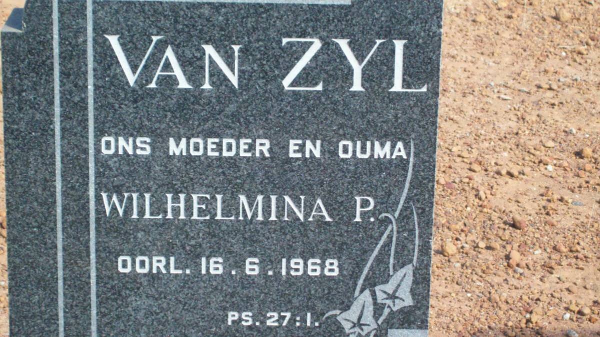 ZYL Wilhelmina P., van -1968