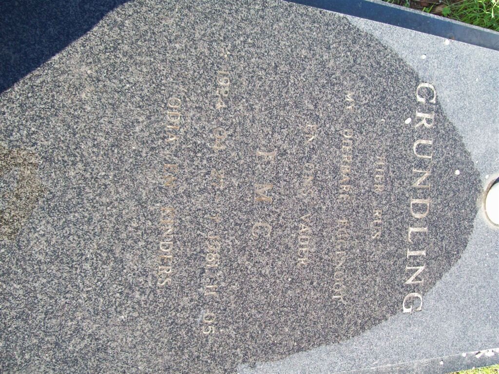 GRUNDLING F.M.C. 1924-1981?