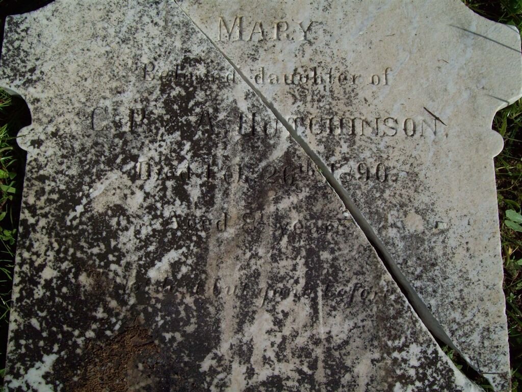 HUTCHINSON Mary - 1890?