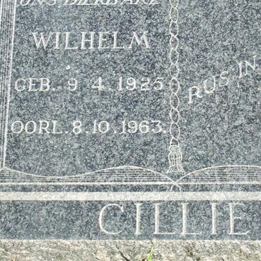 CILLIE Wilhelm 1925-1963