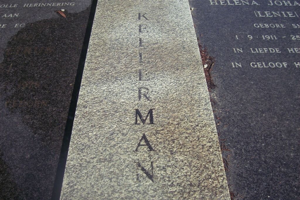 KELLERMAN George 1910- &amp; Helena Johanna SMIT 1911-2001