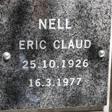 NELL Eric Claud 1926-1977