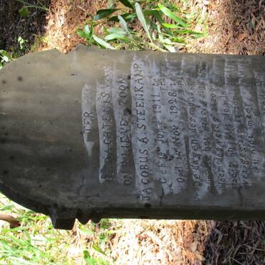 STEENKAMP Jacobus A. 1911-1928