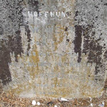 WERTH F.W. ??-?? &amp; Caroline Friederike CAUE ??-??