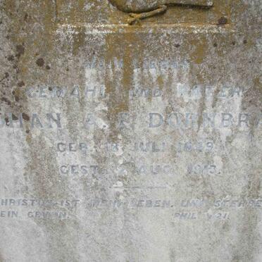 DORNBRACK Johan A.F. 1849-1913 
