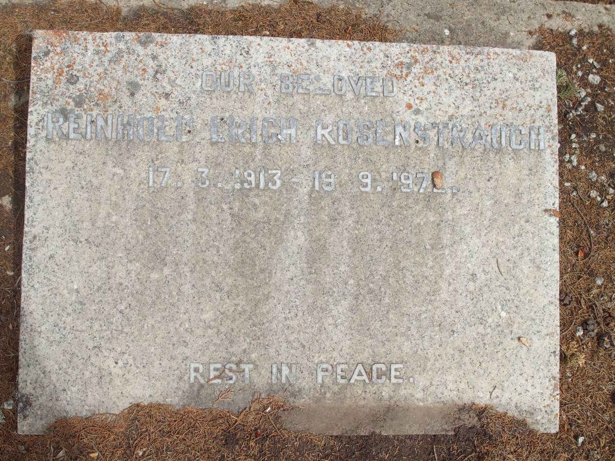 ROSENSTRAUCH Reinhold Erich 1913-197?