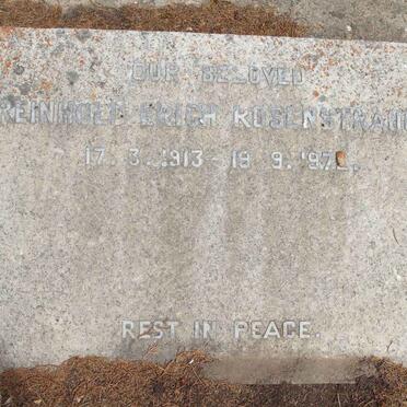 ROSENSTRAUCH Reinhold Erich 1913-197?