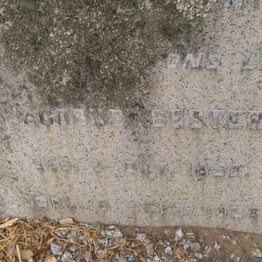 BESTER Jacobus 1852-1928