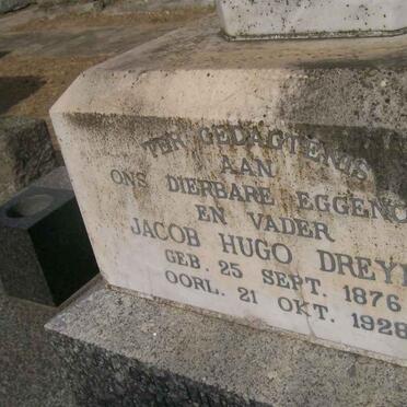 DREYER Jacob Hugo 1876-1928 &amp; Hester DU TOIT 1883-1977 :: DREYER Oloff J.T. 1907-1999 :: DU TOIT Paul Philippus 1934-1998