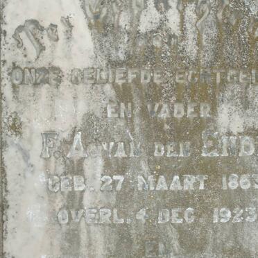 ENDE F.A., van den 1863-1923 &amp; T.E. 1859-1933