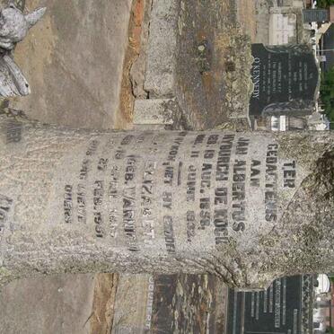 KOCK Jan Albertus Myburgh, de 1858-1932 &amp; Anna Elizabeth WARNICH 1865-1951 :: DE KOCK Anna -1952