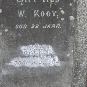 KOOY W. :: KOOY Barend -1964