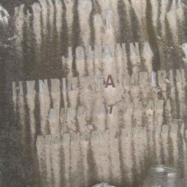 MEIRING Johanna Henrietta -1921