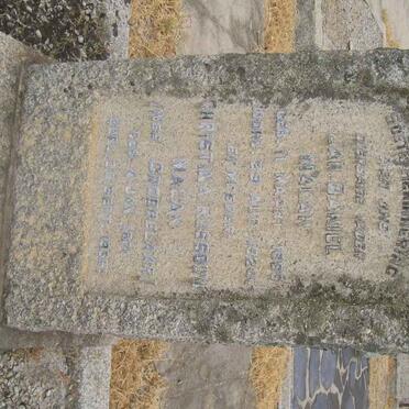 MALAN Jan Daniel 1869-1920 &amp; Christina Russouw GROBBELAAR 1872-1936