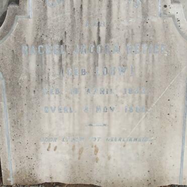 RETIEF Rachel Jacoba nee LOUW 1833-1885