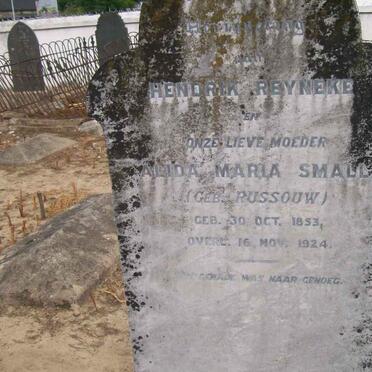 REYNEKE Hendrik &amp; Alida Maria Small nee RUSSOUW 1853-1924