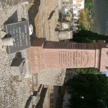 REDELINGHUYS Family gravesite