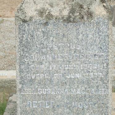 RETIEF Petrus Johannes 1842-1930 &amp; Family