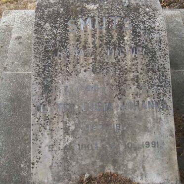 SMUTS Josias Michiel 1900-1966 &amp; Hester Lucia Johanna 1908-1991