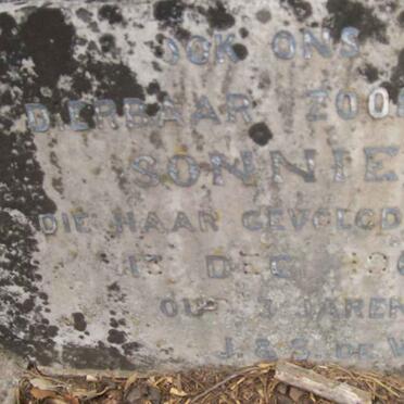 VILLIERS Edie, de -1900 :: DE VILLIERS Sonnie -1903