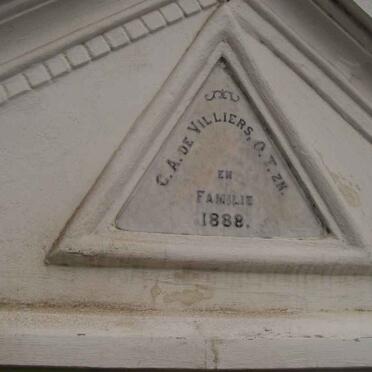 VILLIERS C.A., de &amp; Family 1888