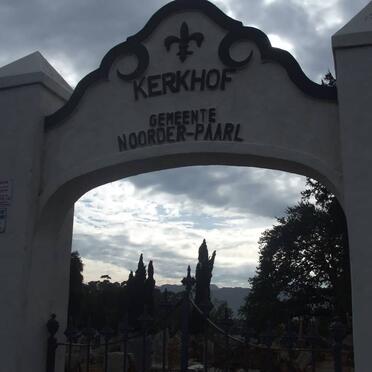 Western Cape, PAARL, NG Kerk Noorder-Paarl, cemetery