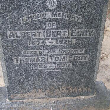 EDDY Albert 1874-1926 :: EDDY Thomas 1885-1929