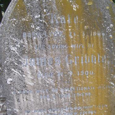 GRIBBLE Kate nee LYON 1866-1900