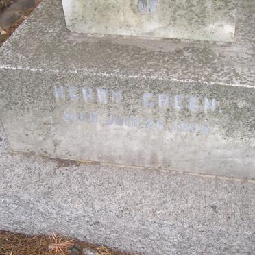 GREEN Henry -1903 &amp; Lizzie -1902 